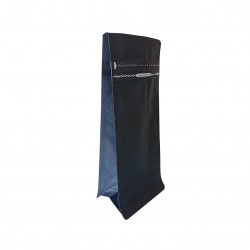 12,5X27,5 Walfli Siyah Mat Kilitli Flat Bottom