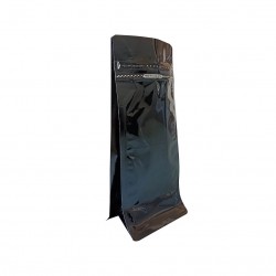 12,5X27,5 Walfli Siyah Parlak Kilitli Flat Bottom